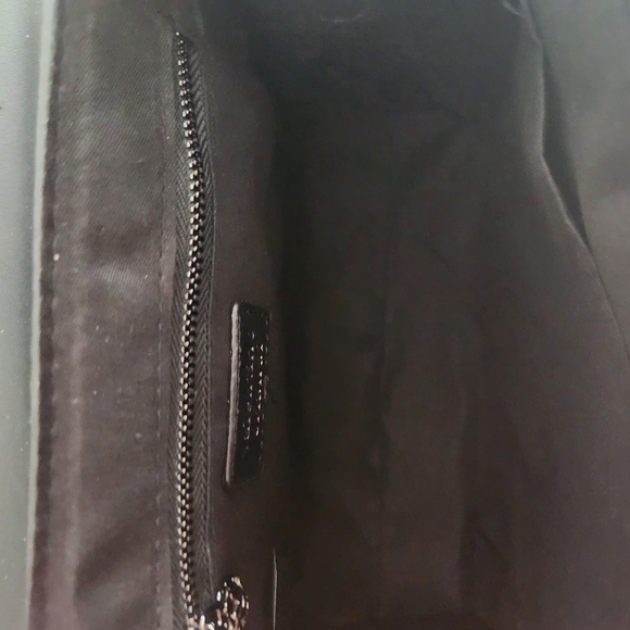 Valentino Orlandi studded black satchel with web crossbody strap. New with tags! - Picture 10 of 12
